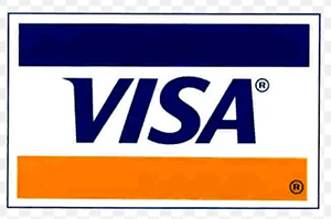 we accept Visa credit card paypments