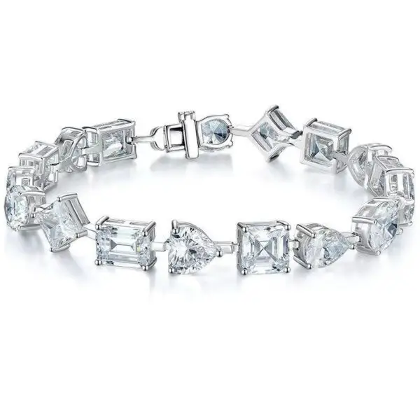 Diamond LUXE Bracelet Moissanite