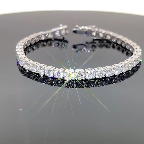 Tennis Bracelet 4mm Lab Diamond