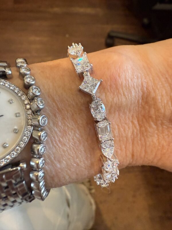 Diamond LUXE Bracelet Moissanite - Image 3